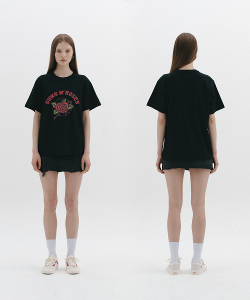 Bravado(ブラヴァド)の「GNR Red Rose BK (BRENT2360)(Tシャツ/カットソー・メンズ・その他・M/L/XL/XXL)」の3枚目の写真