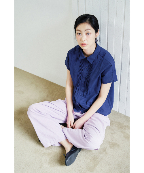COTTON BELL(コットンベル)の「リネンバンディングパンツ - ラベンダー(その他パンツ・レディース・その他・FREE)」の8枚目の写真