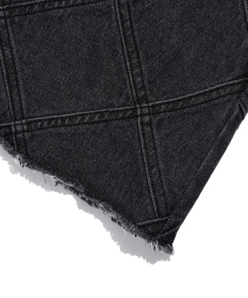 NICE GHOST CLUB（ナイスゴーストクラブ）の「DENIM PANEL SKIRT_CHARCOAL(NG2EFFD115A)（スカート・レディース・その他・S/M）」の4枚目の写真
