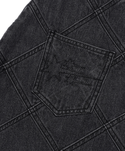 NICE GHOST CLUB（ナイスゴーストクラブ）の「DENIM PANEL SKIRT_CHARCOAL(NG2EFFD115A)（スカート・レディース・その他・S/M）」の5枚目の写真