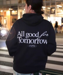 MAQWEL（マクウェル）の「【MAQWEL/マクウェル】《セットアップ対応》ウォッシャブルAgfT HOODIE（パーカー）」