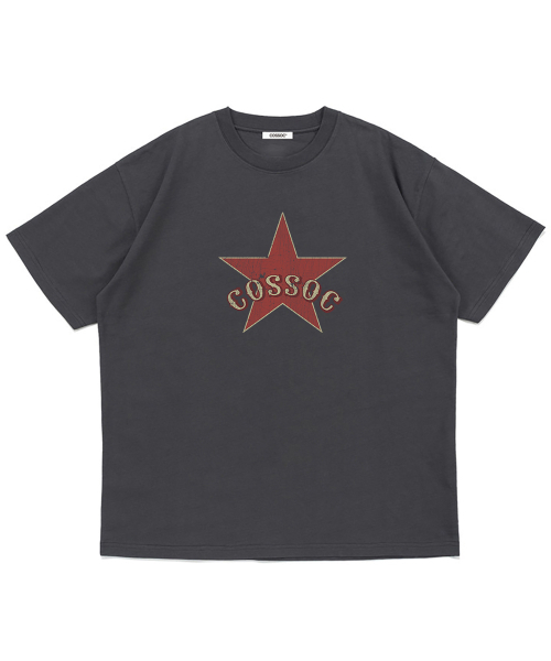 COSO（コソ）の「スタコソ 半袖Tシャツ (ブラック)（Tシャツ/カットソー・レディース・ブラック・S/M/L）」の2枚目の写真