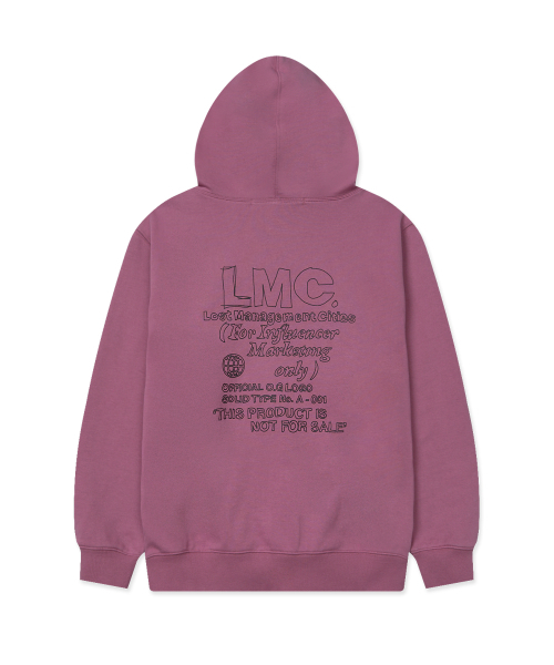 LMCの「FN DOODLE HOODIE indi pink(パーカー・レディース・その他・S/M/L/XL)」の1枚目の写真
