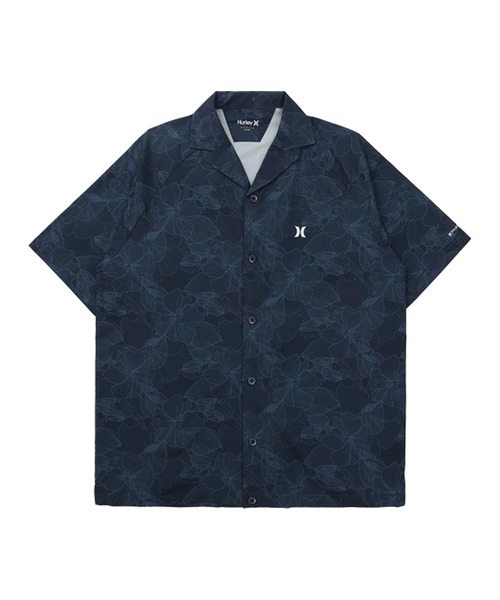 Hurley (ハーレー)の「Hurley/ハーレー メンズ 半袖 シャツ PTM WVN IC FLORAL SHIRTS MUSH261043(シャツ/ブラウス・メンズ・ブラック/ホワイト/ネイビー・L/M/S)」の3枚目の写真