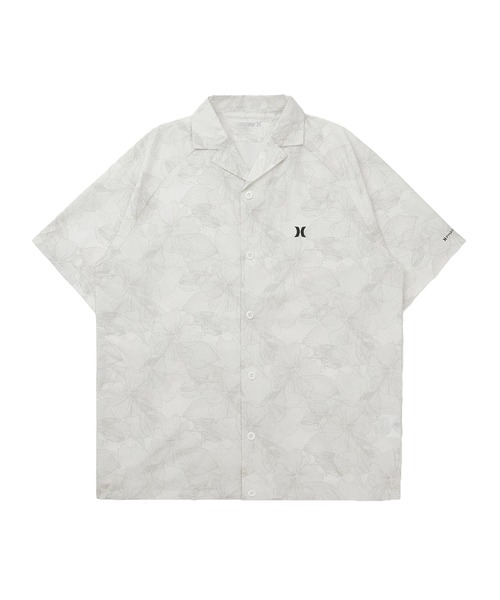 Hurley (ハーレー)の「Hurley/ハーレー メンズ 半袖 シャツ PTM WVN IC FLORAL SHIRTS MUSH261043(シャツ/ブラウス・メンズ・ブラック/ホワイト/ネイビー・L/M/S)」の2枚目の写真