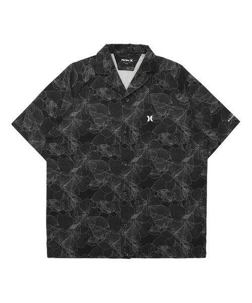 Hurley (ハーレー)の「Hurley/ハーレー メンズ 半袖 シャツ PTM WVN IC FLORAL SHIRTS MUSH261043(シャツ/ブラウス・メンズ・ブラック/ホワイト/ネイビー・L/M/S)」の1枚目の写真