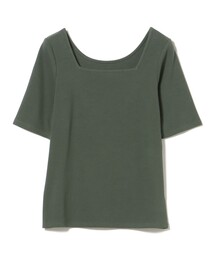 【7/16値下げ】メタルチャーム スクエアネック Tシャツ