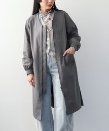 Three Four Time（スリーフォータイム）の「エステルリブネックワークジャケット（ノーカラージャケット）」