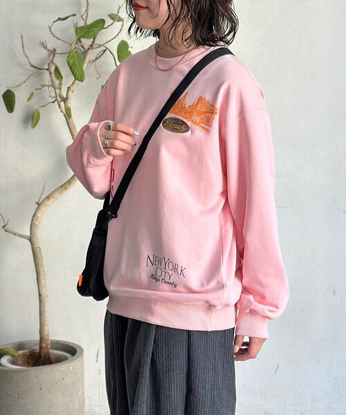 CPCM（シーピーシーエム）の「落書き風ロンT（Tシャツ/カットソー・メンズ・ホワイト/ピンク/グレー・MEDIUM/LARGE）」の16枚目の写真