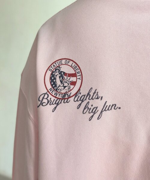 CPCM（シーピーシーエム）の「落書き風ロンT（Tシャツ/カットソー・メンズ・ホワイト/ピンク/グレー・MEDIUM/LARGE）」の5枚目の写真