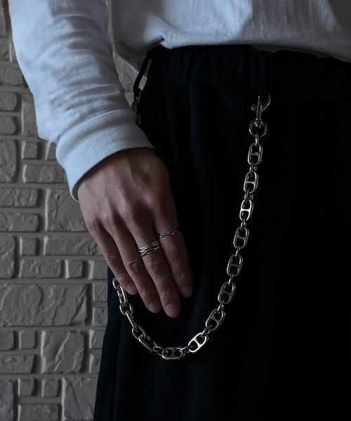 SBG(エスビー)の「インフルエンサー みずきち × SBG アンカーエッジ ウォレットチェーン(ウォレットチェーン・メンズ・シルバー・FREE)」の2枚目の写真