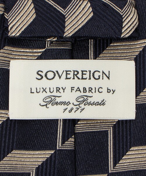 SOVEREIGN(ソブリン)の「<SOVEREIGN>ジャガード ネクタイ(ネクタイ・メンズ・ネイビー・FREE)」の5枚目の写真