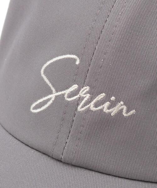 SHOO・LA・RUE（シューラルー）の「ロゴ刺繍キャップ（キャップ・レディース・グレー/ブラック/ライトベージュ・00）」の9枚目の写真