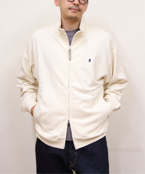 GYMPHLEX（ジムフレックス）の「Gymphlex/ジムフレックス　ジップアップジャージー　ZIP UP JERSEY　GY-C0538 DDH（パーカー・メンズ・チャコールグレー/アイボリー・M/L）」の9枚目の写真