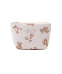gelato pique（ジェラートピケ）の「【WhiteDay】ベア総柄ティッシュポーチ（ポーチ）」