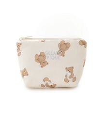 gelato pique（ジェラートピケ）の「【WhiteDay】ベア総柄ティッシュポーチ（ポーチ）」