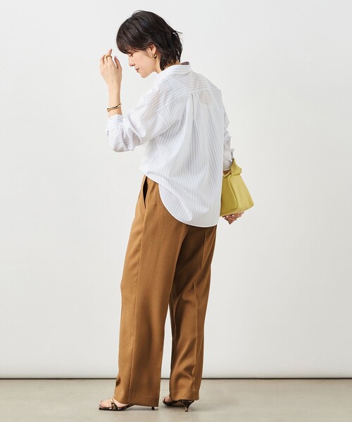 NOLLEY’S（ノーリーズ）の「ウォッシャブルベーシックシャツ（シャツ/ブラウス・レディース・サックスブルー/ブルー系その他7/ホワイト系その他4・38）」の7枚目の写真