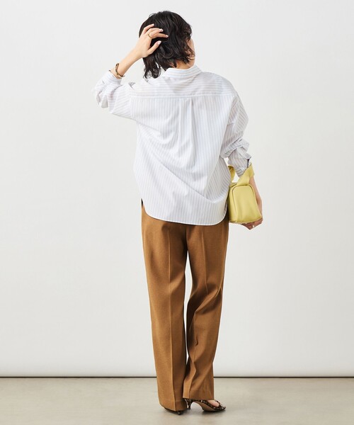 NOLLEY’S（ノーリーズ）の「ウォッシャブルベーシックシャツ（シャツ/ブラウス・レディース・サックスブルー/ブルー系その他7/ホワイト系その他4・38）」の8枚目の写真