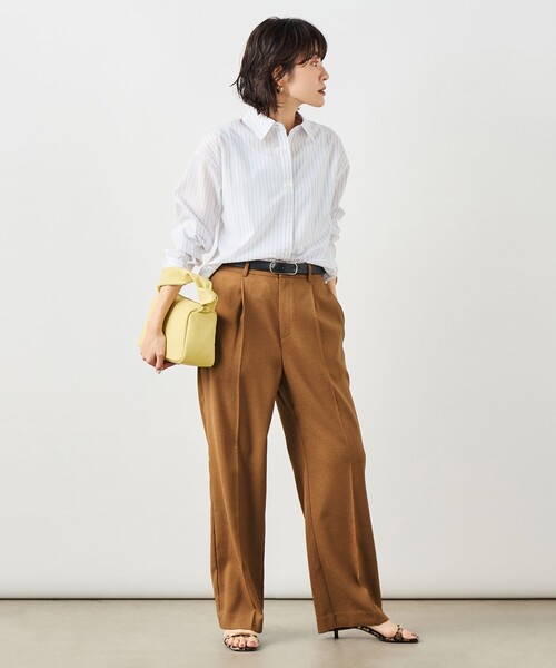 NOLLEY’S（ノーリーズ）の「ウォッシャブルベーシックシャツ（シャツ/ブラウス・レディース・サックスブルー/ブルー系その他7/ホワイト系その他4・38）」の10枚目の写真