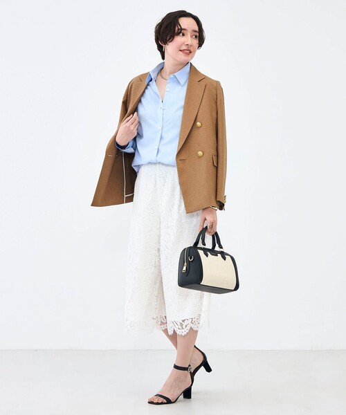 NOLLEY’S（ノーリーズ）の「ウォッシャブルベーシックシャツ（シャツ/ブラウス・レディース・サックスブルー/ブルー系その他7/ホワイト系その他4・38）」の14枚目の写真