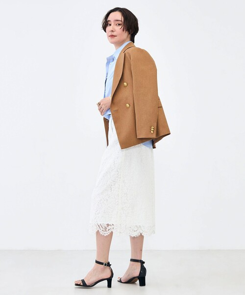 NOLLEY’S（ノーリーズ）の「ウォッシャブルベーシックシャツ（シャツ/ブラウス・レディース・サックスブルー/ブルー系その他7/ホワイト系その他4・38）」の16枚目の写真