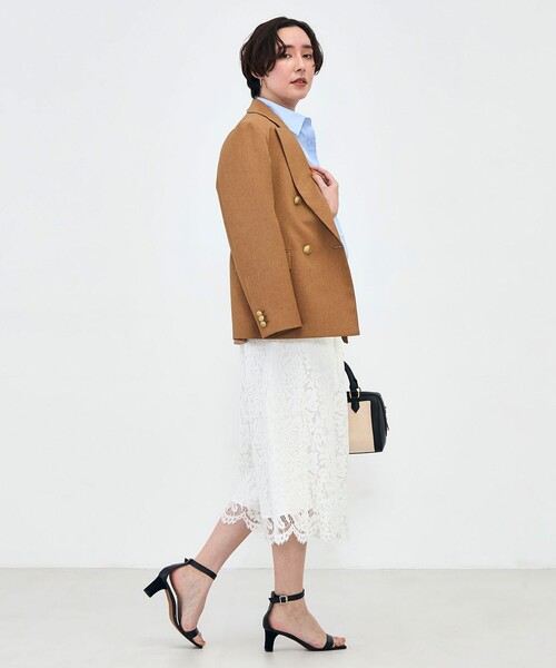 NOLLEY’S（ノーリーズ）の「ウォッシャブルベーシックシャツ（シャツ/ブラウス・レディース・サックスブルー/ブルー系その他7/ホワイト系その他4・38）」の17枚目の写真