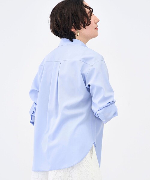 NOLLEY’S（ノーリーズ）の「ウォッシャブルベーシックシャツ（シャツ/ブラウス・レディース・サックスブルー/ブルー系その他7/ホワイト系その他4・38）」の22枚目の写真