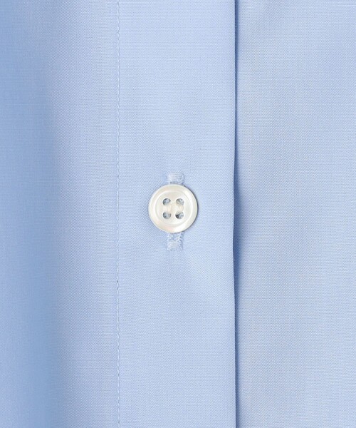 NOLLEY’S（ノーリーズ）の「ウォッシャブルベーシックシャツ（シャツ/ブラウス・レディース・サックスブルー/ブルー系その他7/ホワイト系その他4・38）」の4枚目の写真