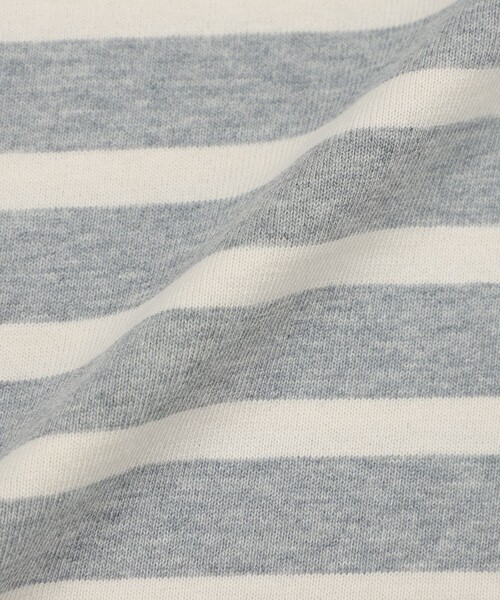 MACKINTOSH PHILOSOPHY（ﾏｯｷﾝﾄｯｼｭ ﾌｨﾛｿﾌｨｰ）の「【GREY LABEL】バスクボーダーカットソー（Tシャツ/カットソー・レディース・ブラック/グレー系その他2/レッド系その他・6/2）」の11枚目の写真