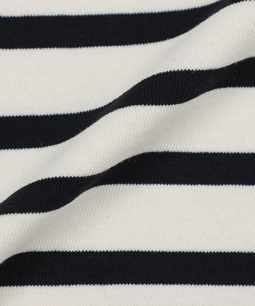 MACKINTOSH PHILOSOPHY（ﾏｯｷﾝﾄｯｼｭ ﾌｨﾛｿﾌｨｰ）の「【GREY LABEL】バスクボーダーカットソー（Tシャツ/カットソー・レディース・ブラック/グレー系その他2/レッド系その他・6/2）」の12枚目の写真