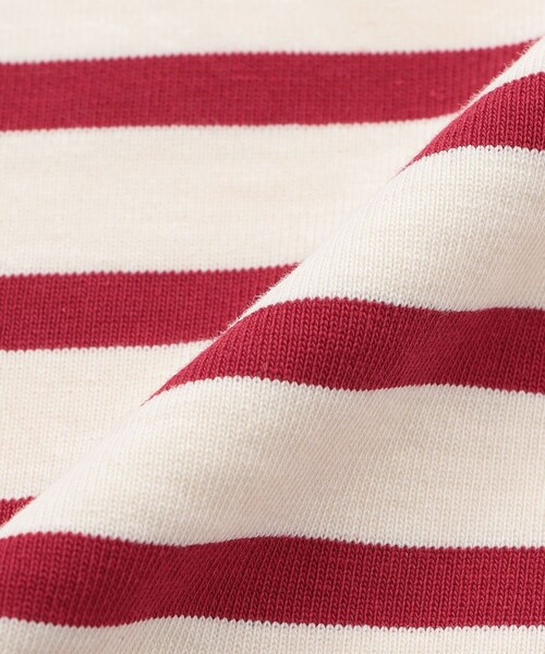 MACKINTOSH PHILOSOPHY（ﾏｯｷﾝﾄｯｼｭ ﾌｨﾛｿﾌｨｰ）の「【GREY LABEL】バスクボーダーカットソー（Tシャツ/カットソー・レディース・ブラック/グレー系その他2/レッド系その他・6/2）」の13枚目の写真