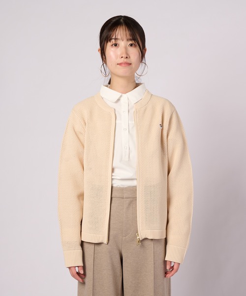 Arnold Palmer(アーノルドパーマー)の「ZIPUP ニットカーディガン(カーディガン/ボレロ・レディース・アイボリー/ピンク/ブラック・L/M/S)」の17枚目の写真