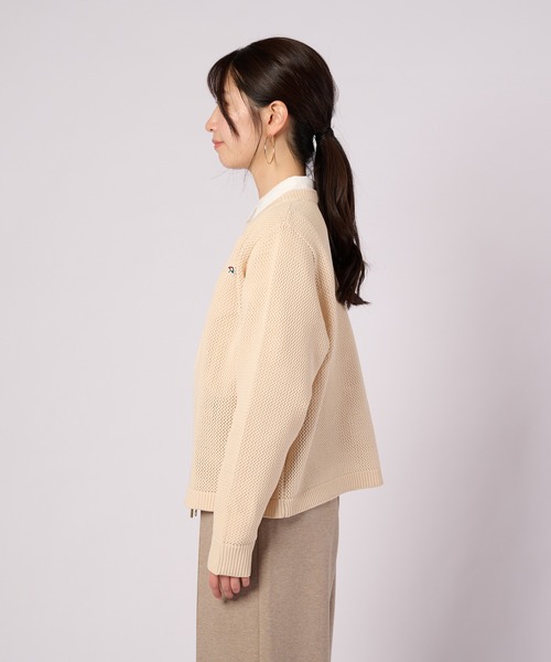 Arnold Palmer(アーノルドパーマー)の「ZIPUP ニットカーディガン(カーディガン/ボレロ・レディース・アイボリー/ピンク/ブラック・L/M/S)」の18枚目の写真