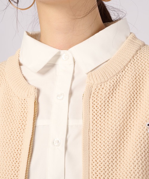 Arnold Palmer(アーノルドパーマー)の「ZIPUP ニットカーディガン(カーディガン/ボレロ・レディース・アイボリー/ピンク/ブラック・L/M/S)」の20枚目の写真