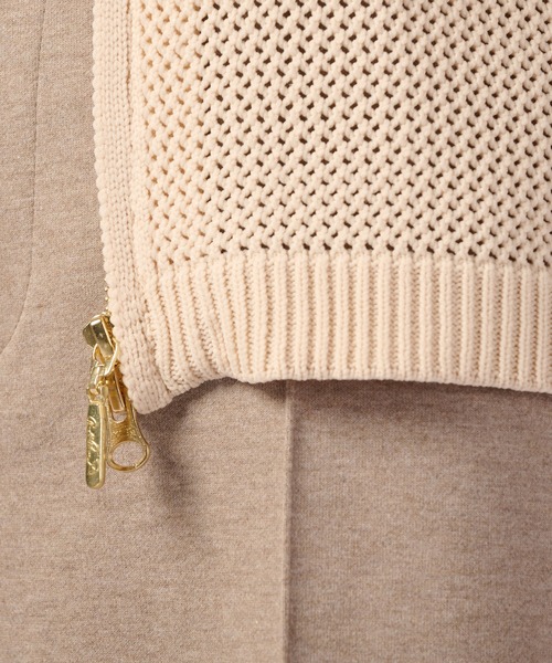 Arnold Palmer(アーノルドパーマー)の「ZIPUP ニットカーディガン(カーディガン/ボレロ・レディース・アイボリー/ピンク/ブラック・L/M/S)」の11枚目の写真