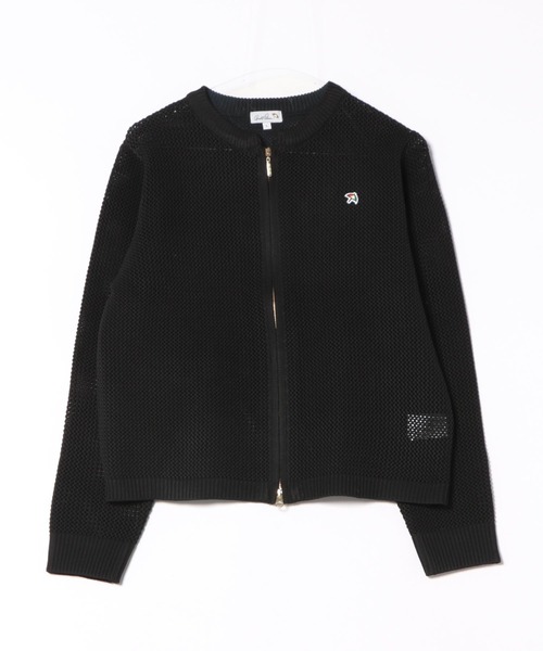 Arnold Palmer(アーノルドパーマー)の「ZIPUP ニットカーディガン(カーディガン/ボレロ・レディース・アイボリー/ピンク/ブラック・L/M/S)」の12枚目の写真