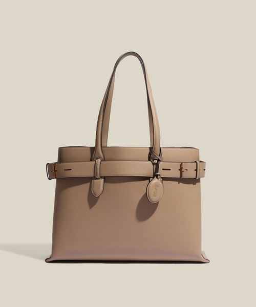 E'POR（エポール）の「【E'POR】A BAG Large/A4対応・通勤（トートバッグ・レディース・ブラック/ベージュ・FREE）」の13枚目の写真