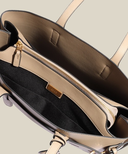 E'POR（エポール）の「【E'POR】A BAG Large/A4対応・通勤（トートバッグ・レディース・ブラック/ベージュ・FREE）」の20枚目の写真