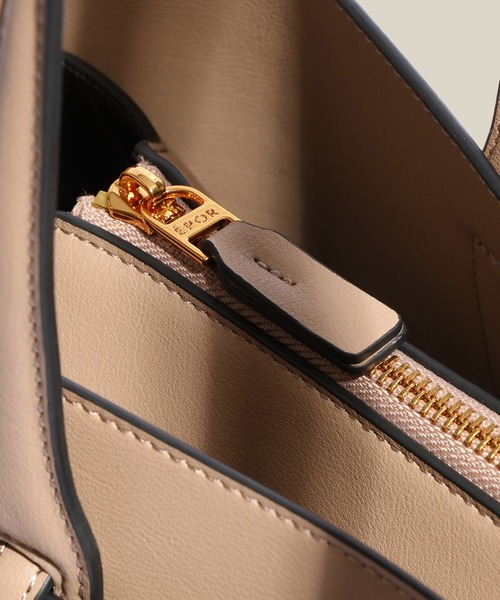 E'POR（エポール）の「【E'POR】A BAG Large/A4対応・通勤（トートバッグ・レディース・ブラック/ベージュ・FREE）」の21枚目の写真