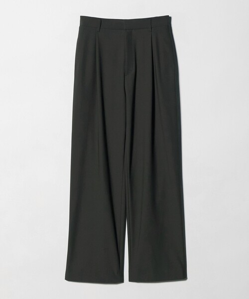 MARW UNITED ARROWS(マルゥ ユナイテッドアローズ)の「<MARW UNITED ARROWS>ジャージー タックパンツ(スラックス・レディース・ダークグレー/ブラック・34/36/38)」の12枚目の写真