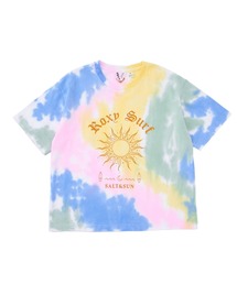 ROXY（ロキシー）の「ROXY キッズ MINI MAKE SOME WAVES Tシャツ 【2026年春夏モデル】/ロキシータイダイ半袖Tシャツ（Tシャツ/カットソー）」