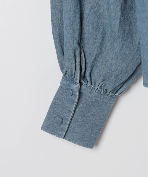 Heather(ヘザー)の「アソートボウタイブラウス 659577(シャツ/ブラウス・レディース・オフホワイト/ホワイト系その他/ブルー・FREE)」の22枚目の写真