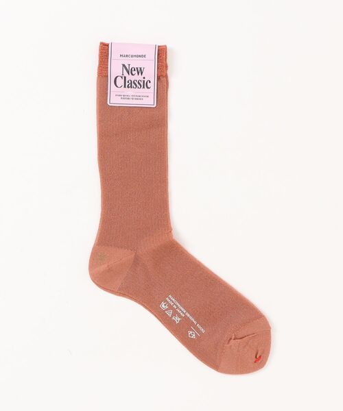MARCOMONDE（マルコモンド）の「【MARCOMONDE】sheer glitter socks 200K3/1GL-24C（ソックス/靴下・レディース・ゴールド/オレンジ/ライトブルー/ブラック/シルバー・FREE）」の4枚目の写真