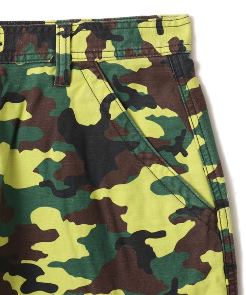 atmos（アトモス）の「atmos Back Satin Cargo Pants / アトモス サテン カーゴ パンツ（その他パンツ・メンズ・グレー系カモフラージュ/ブラック/グリーン系カモフラージュ・XL/L/M）」の14枚目の写真