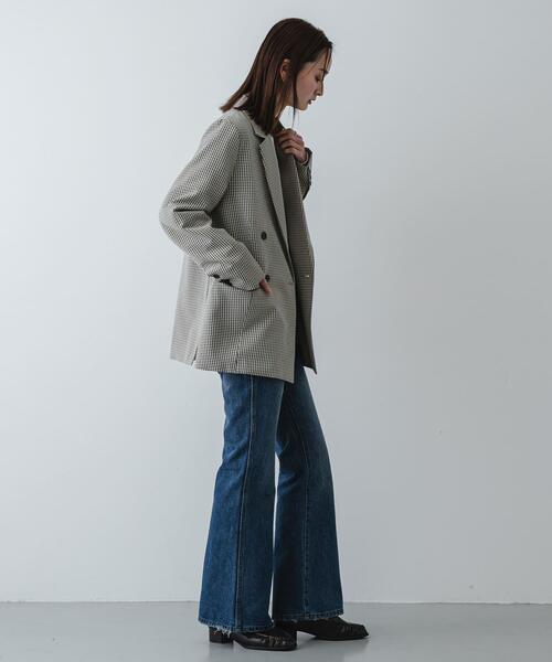 SENSE OF PLACE by URBAN RESEARCH(センスオブプレイスバイアーバンリサーチ)の「セミフレアデニム(デニムパンツ・レディース・ワンウォッシュ/インディゴブルー・MEDIUM/SMALL)」の21枚目の写真