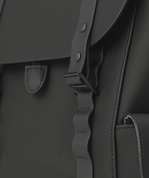 GASTON LUGA(ガストンルーガ)の「GASTON LUGA/ガストンルーガ/Splash Utility Backpack 16'(バックパック/リュック・メンズ・ブラック/グレー・F)」の6枚目の写真