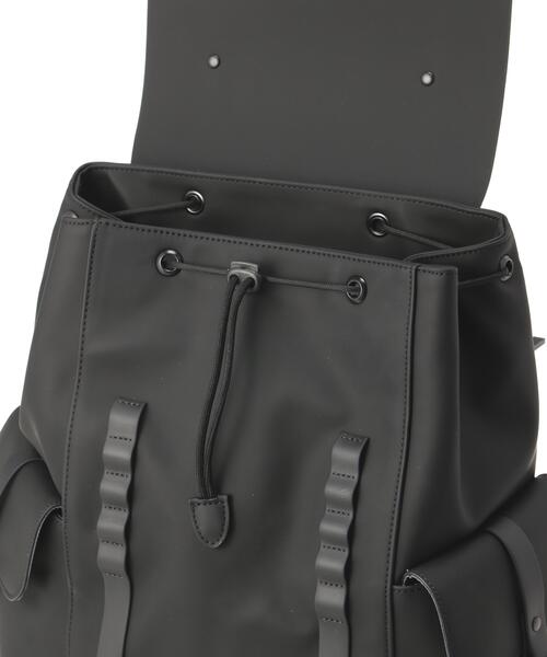 GASTON LUGA(ガストンルーガ)の「GASTON LUGA/ガストンルーガ/Splash Utility Backpack 16'(バックパック/リュック・メンズ・ブラック/グレー・F)」の14枚目の写真