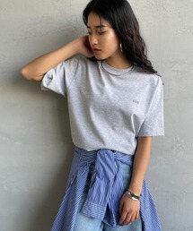 [LACOSTE/ラコステ] ワンポイントロゴ クルーネックTシャツ