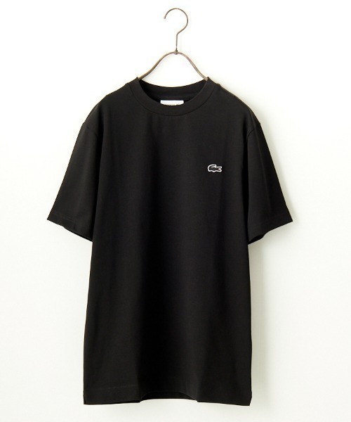 LACOSTE（ラコステ）の「[LACOSTE/ラコステ] ワンポイントロゴ クルーネックTシャツ（Tシャツ/カットソー・レディース・ネイビー/ブラック/ホワイト/グレー・3/2/5/4/6）」の15枚目の写真