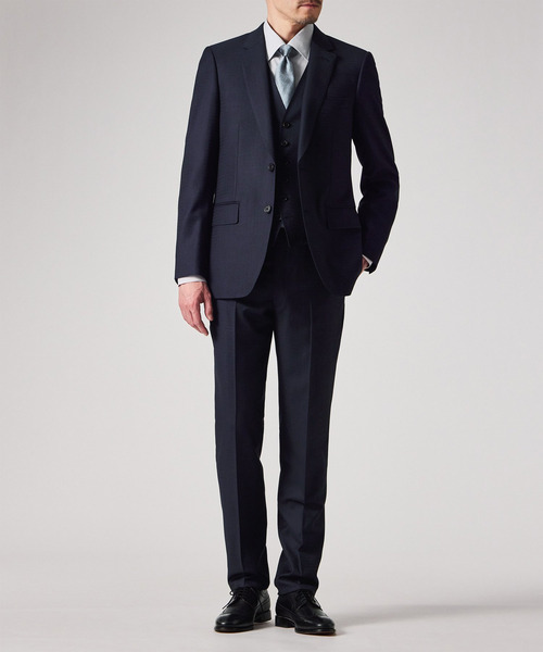 Paul Smith（ポールスミス）の「シェブロンストライプ 6Bベスト / 163002 790NS（スーツベスト・メンズ・ネイビー・MEDIUM/LARGE/X-LARGE/L2/XX-LARGE）」の6枚目の写真